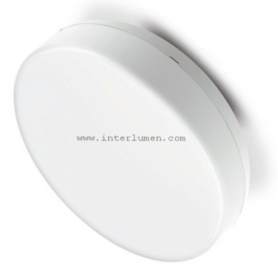 Plafon LED pir 18W/840 biały Plast. NEO IK10 IP54