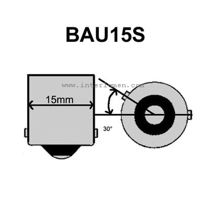 Adapter żarówek Bau15s › G4/ G6/ MR8/ MR11/ MR16