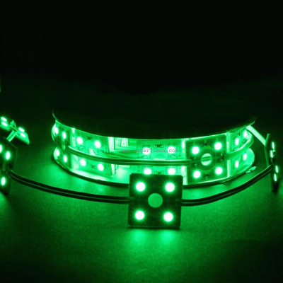 Moduł LED 4x SMD5060 zielony