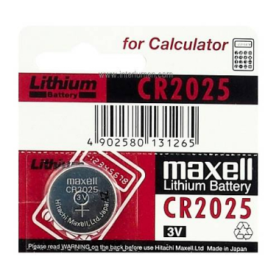CR 2025 3V Maxell Bx5
