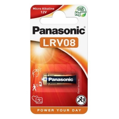 A23 12V Panasonic 7345 Mikro Alkaline LRV08