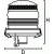 OSM-100-E27* oprawa światła przeszkodowego WILKASY