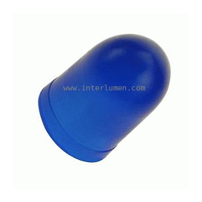 Kapturek T 1 1/4 niebieski /na żarówkę Fi.4 ÷4,3mm