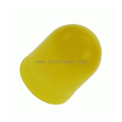 Kapturek T 1 1/4 żółty /na żarówkę Fi.4 ÷4,3mm/