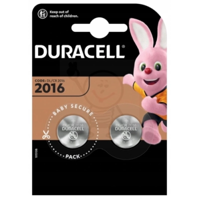 CR 2016 3V Duracell 5736 Bx2